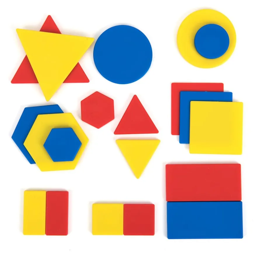 Shapes and Size Attribute Set Pocket Blocks 60pcs