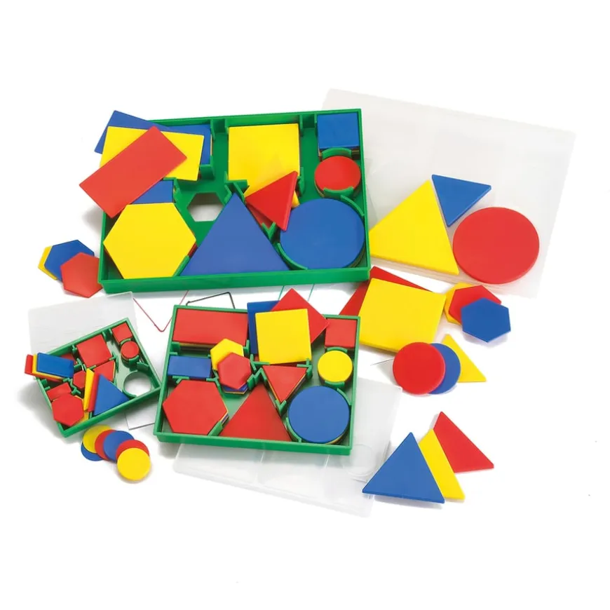 Shapes and Size Attribute Set Pocket Blocks 60pcs