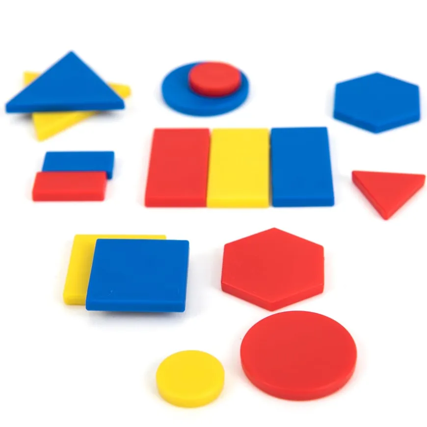 Shapes and Size Attribute Set Pocket Blocks 60pcs