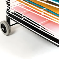30 Shelf Mobile Drying Rack L65 x W55 x H103cm