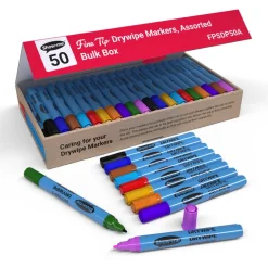 Show-me® Assorted Drywipe Pens Fine Tip