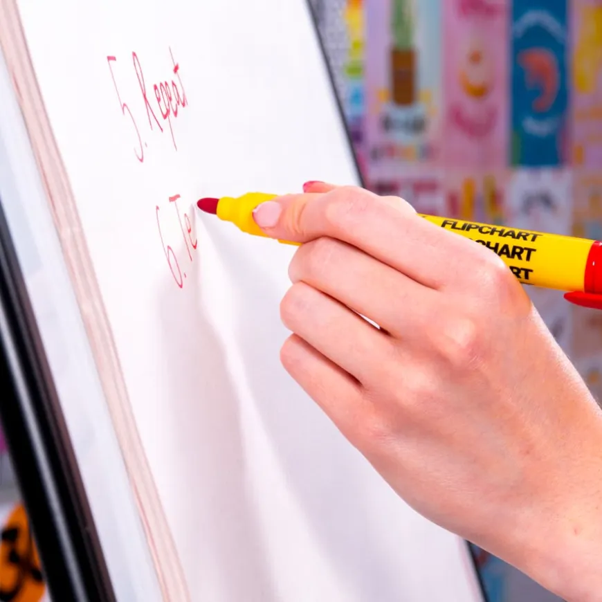 Show-Me Assorted Flip Chart Markers 6pk