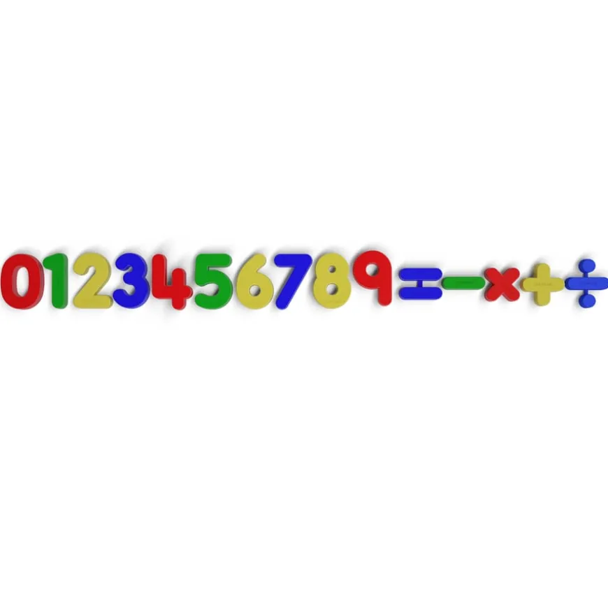 Show-me Coloured Magnetic Numbers Classpack 286pcs
