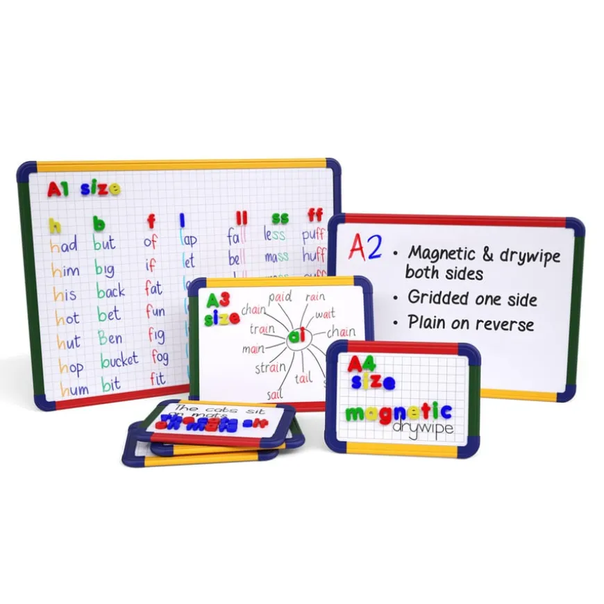 Show-me® Magnetic Framed Large Portable Whiteboards