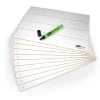 Show-me Rigid Whiteboards With Lines A4 10pk
