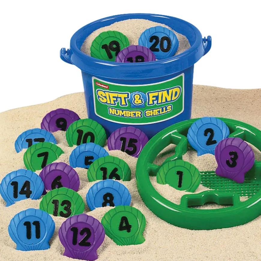 Sift and Find Number Shells 20pk