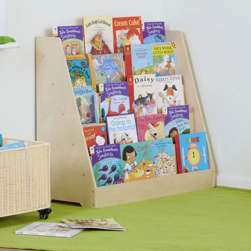 Single Sided Bookstand with Five Shelves H760mm