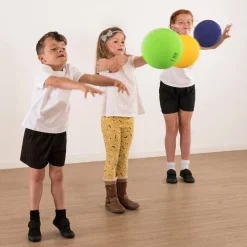 Six Colour Soft Medicine Ball Set 1kg