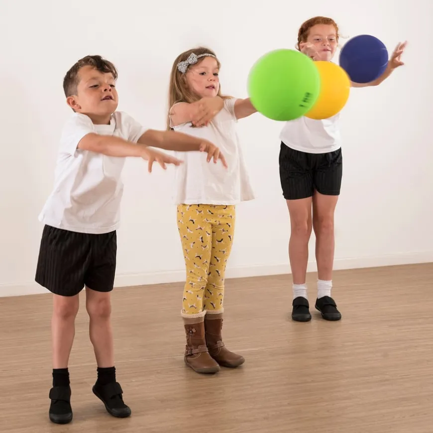 Six Colour Soft Medicine Ball Set 1kg
