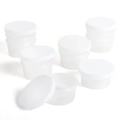 Small Plastic Pots with Lids 36pk