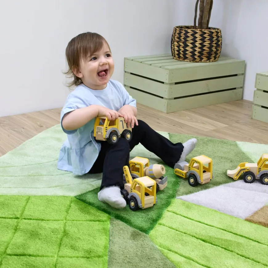 Small World Construction Site Vehicles 5pk