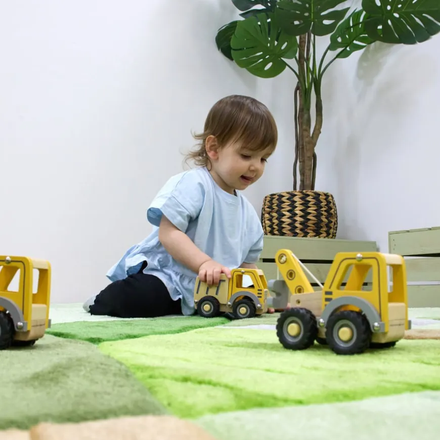 Small World Construction Site Vehicles 5pk