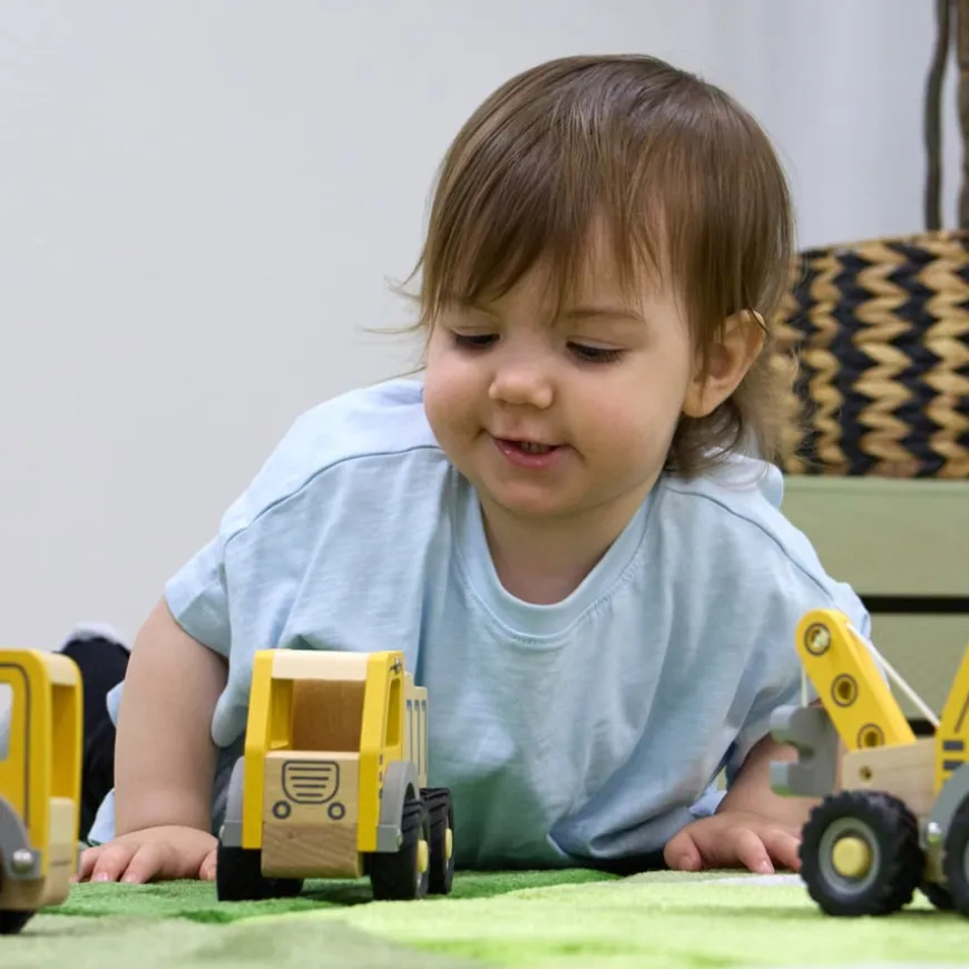 Small World Construction Site Vehicles 5pk