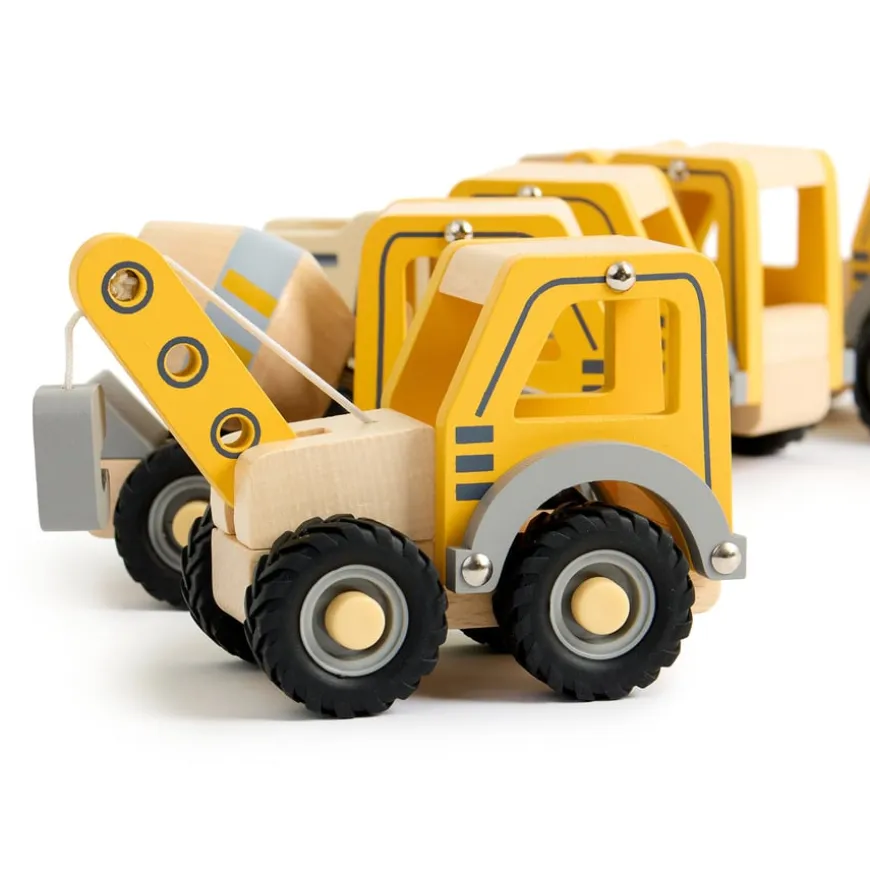 Small World Construction Site Vehicles 5pk