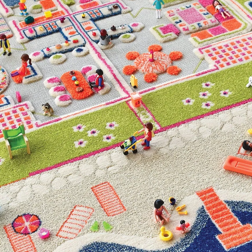 Small World 3D Textured Play Rugs