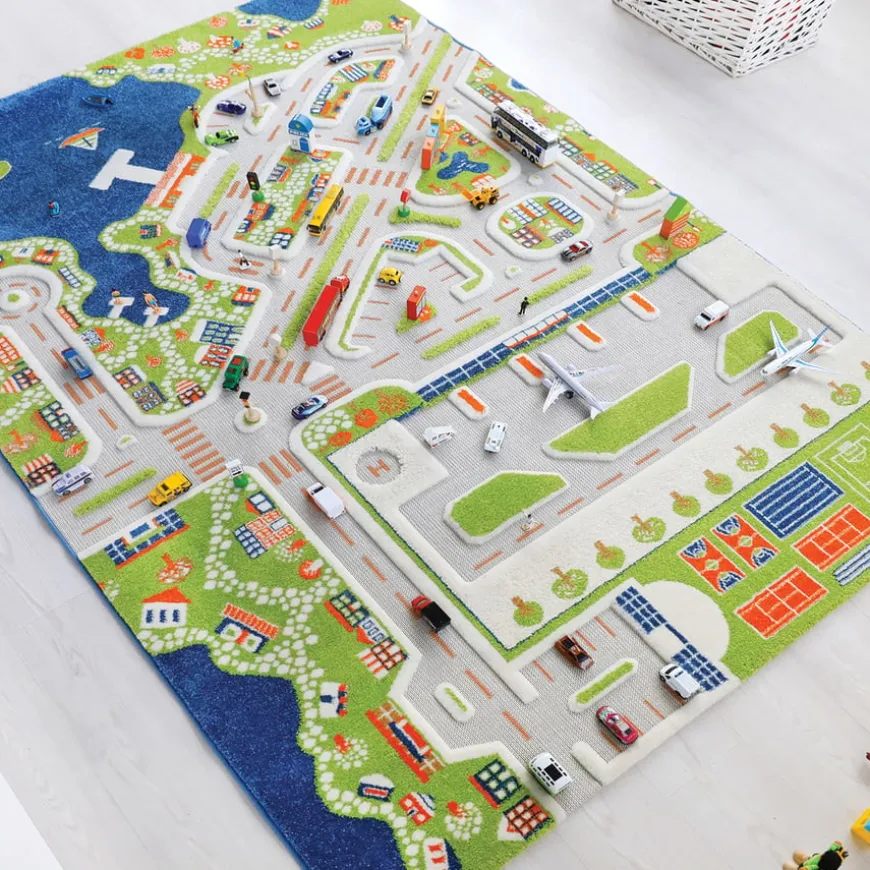 Small World 3D Textured Play Rugs
