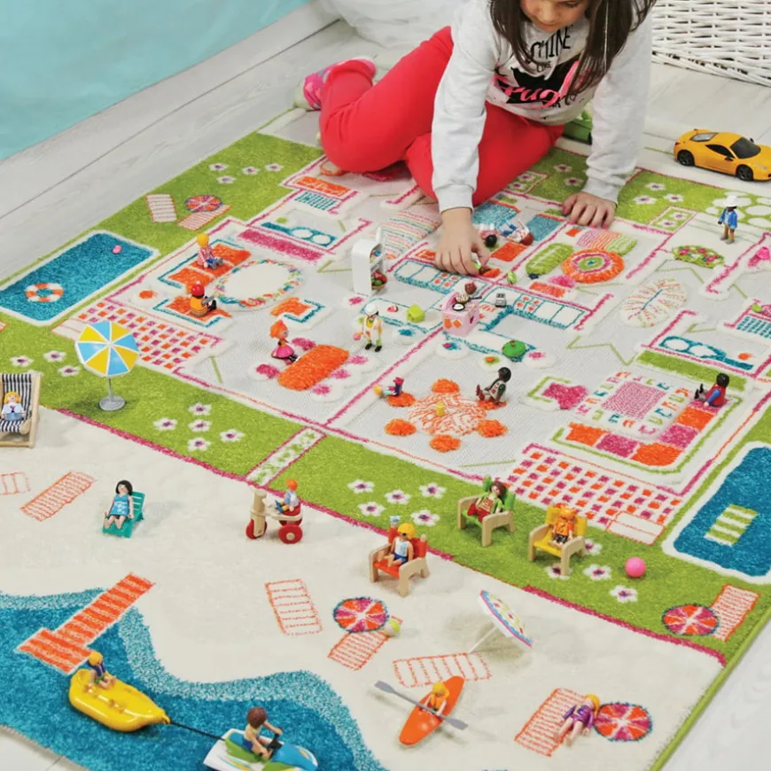 Small World 3D Textured Play Rugs