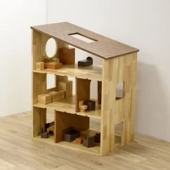 Small World Giant Wooden Dollhouse & Furniture Set