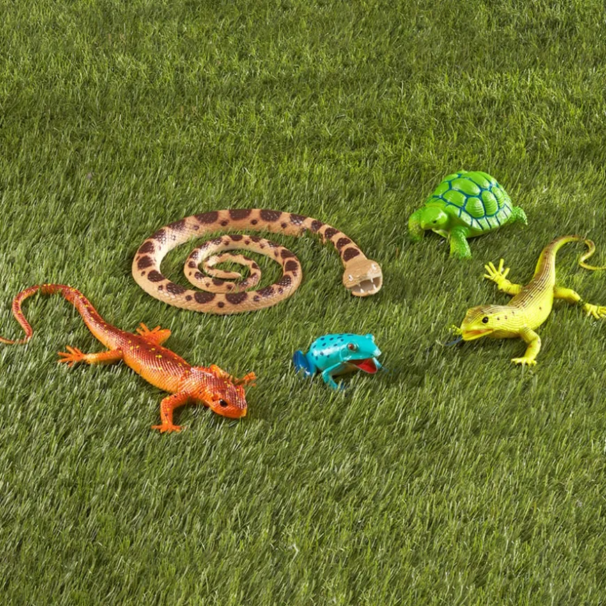 Small World Jumbo Reptiles and Amphibians 5pcs