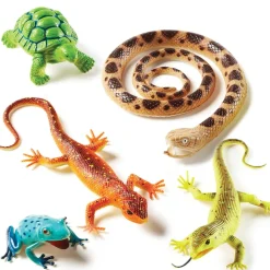 Small World Jumbo Reptiles and Amphibians 5pcs