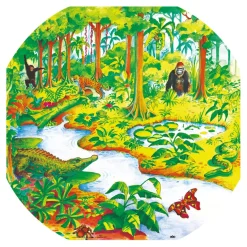 Small World Jungle Tuff Tray Mat