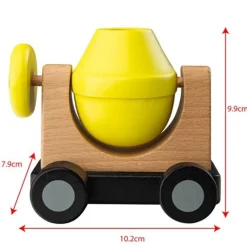 Small World Wooden Construction Site Set