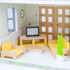 Small World Wooden Dolls House Furniture 31pcs NEW