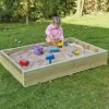 Small World Wooden Sandbox H320 x W1550 x D1500mm