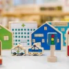 Small World Wooden Village Set 20pk