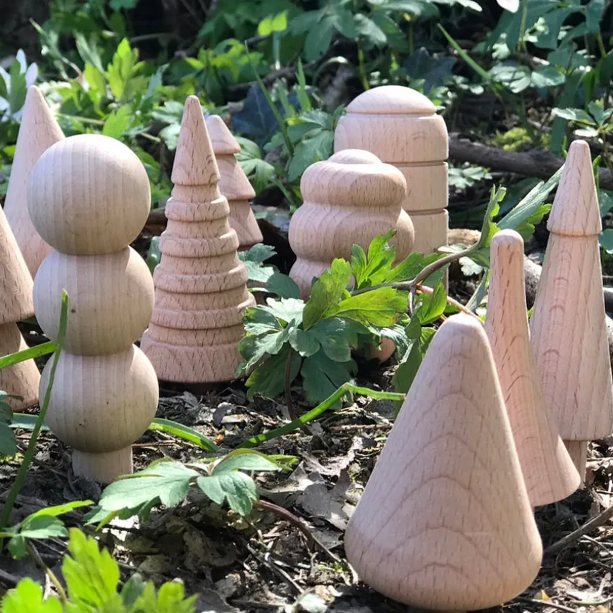 Small World Woodland Trees 10pcs