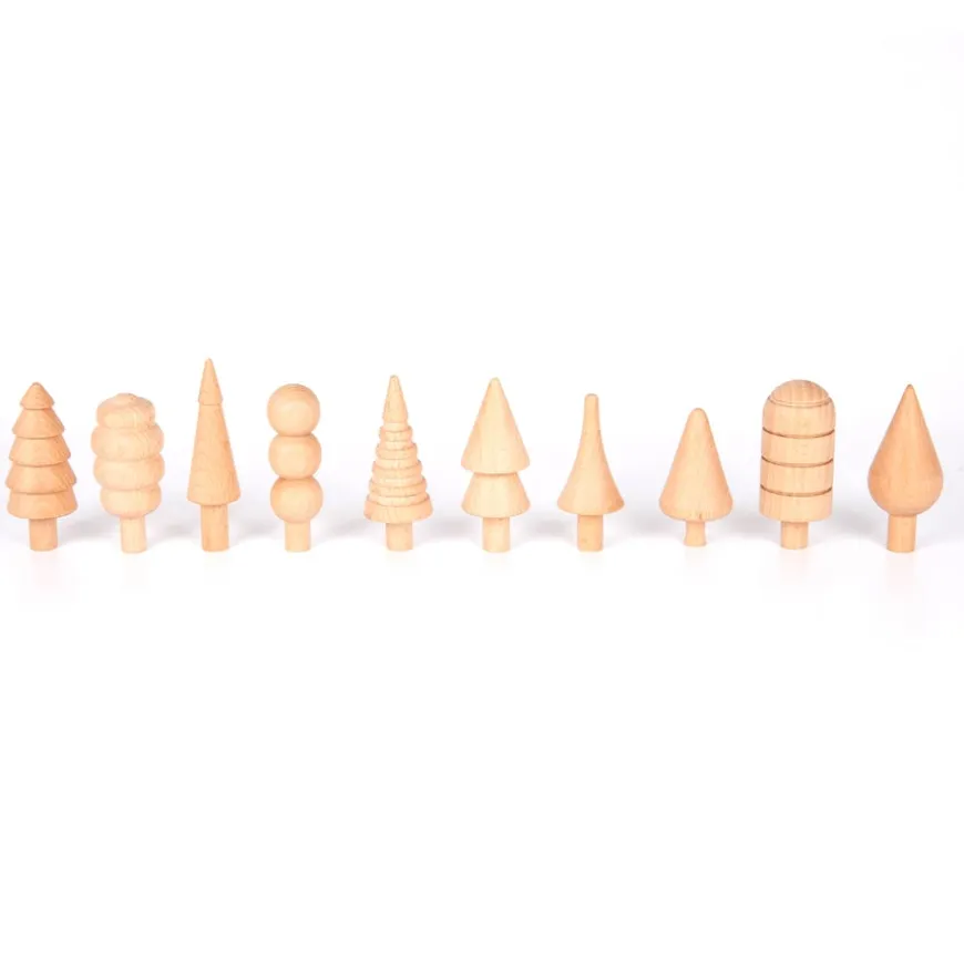 Small World Woodland Trees 10pcs