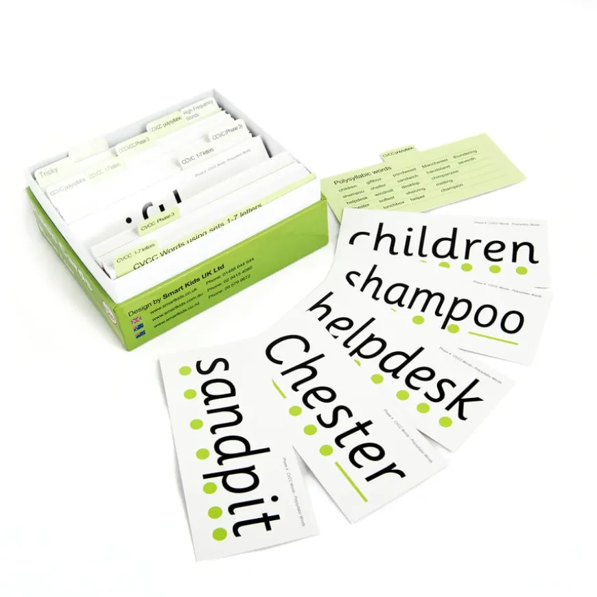 Smart Kids Flash Cards Letters and Sounds Series Phase 4