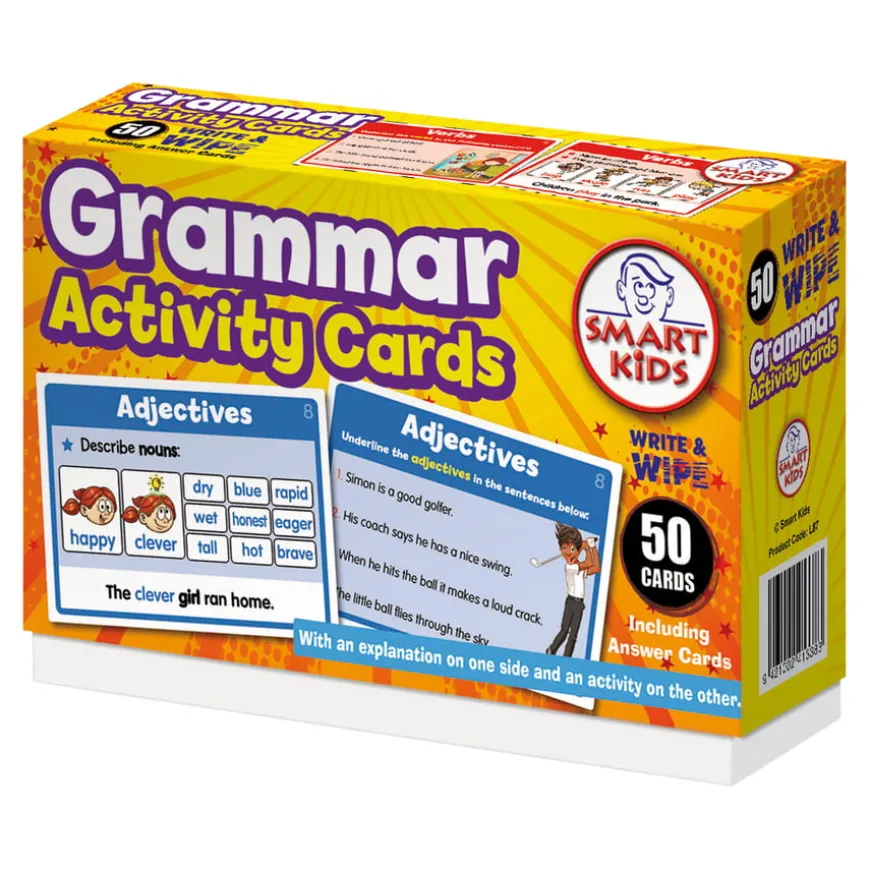 Smart Kids Grammar Activity Cards 50pk
