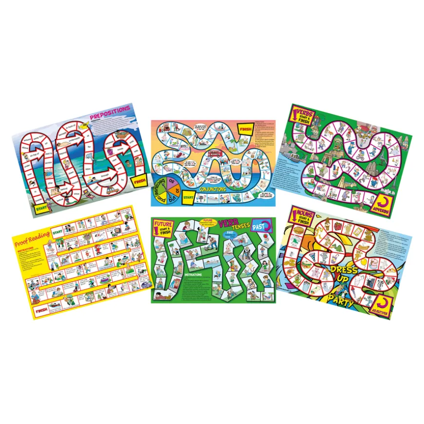 Smart Kids 6 Language Development Board Games