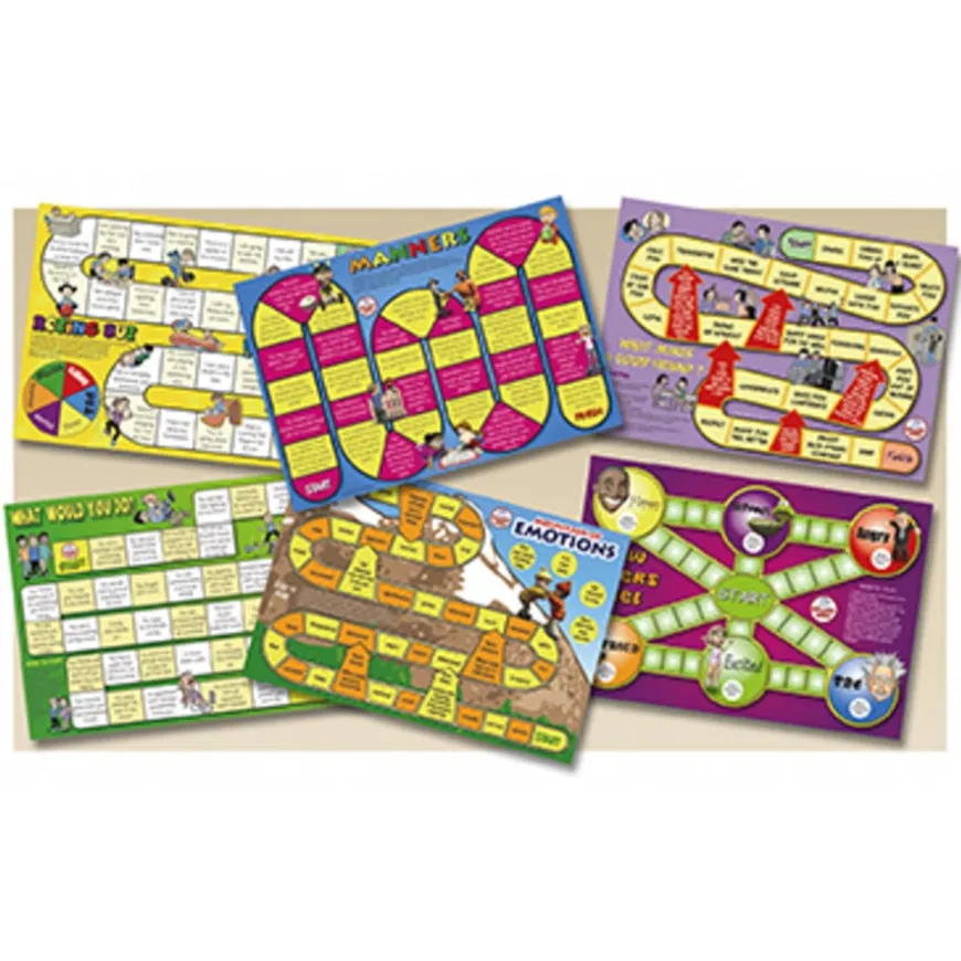 Smart Kids PSHE Board Games 24pk
