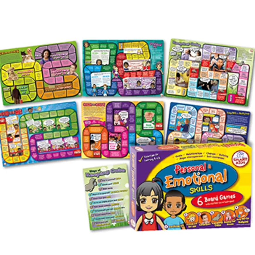 Smart Kids PSHE Board Games 24pk