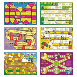 Smart Kids Social Skills Board Games 6pk