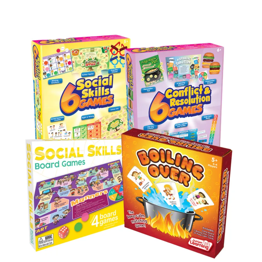 Social Skills Games Booster Bundle 4pk