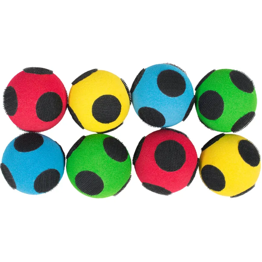 Soft Hook-N-Loop Balls 8pk