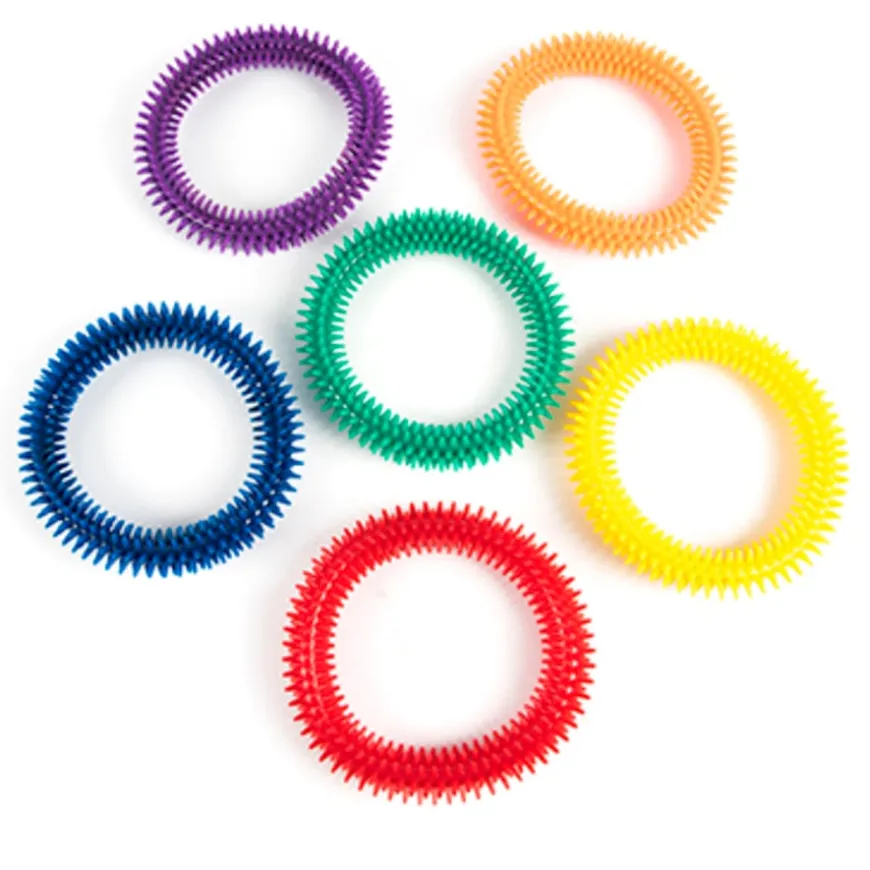 Soft Spike Quoits Hoop Set 6pk