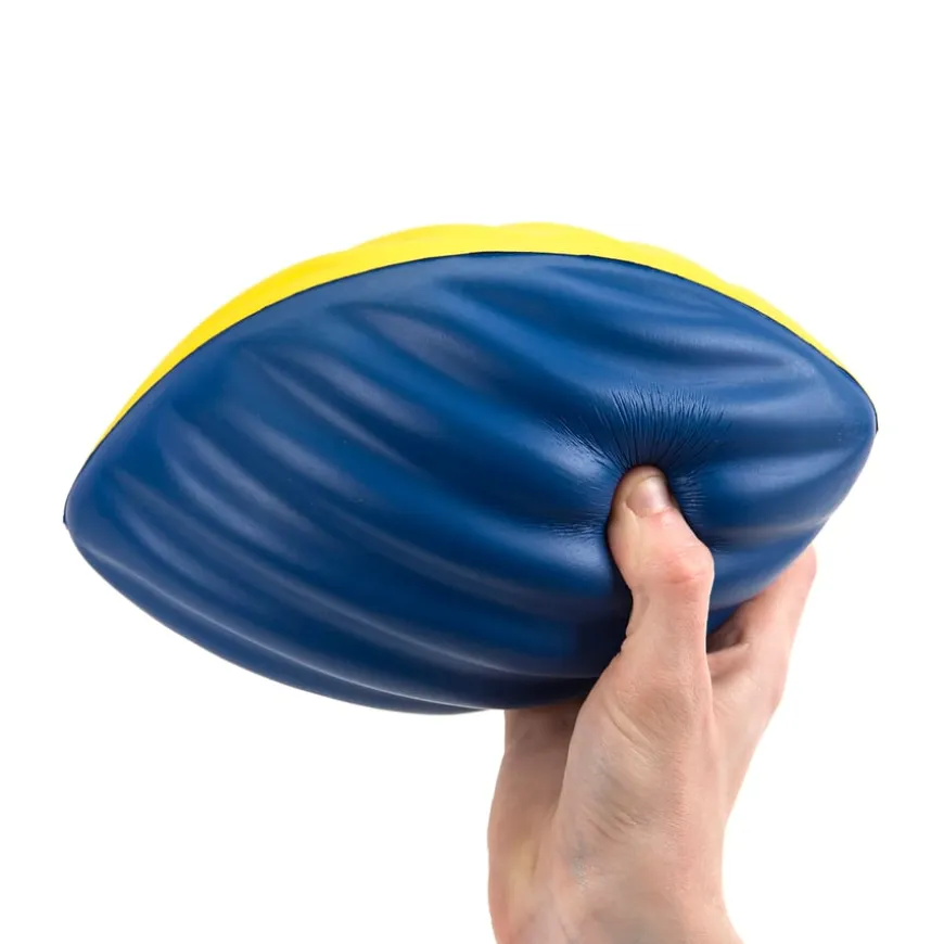 Soft Tactile Foam Rugby Ball 3pk