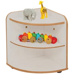 Solway Early Years 2 Shelf Corner Storage Unit