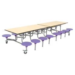 Spaceright 16 Seater Rectangular Folding Tables