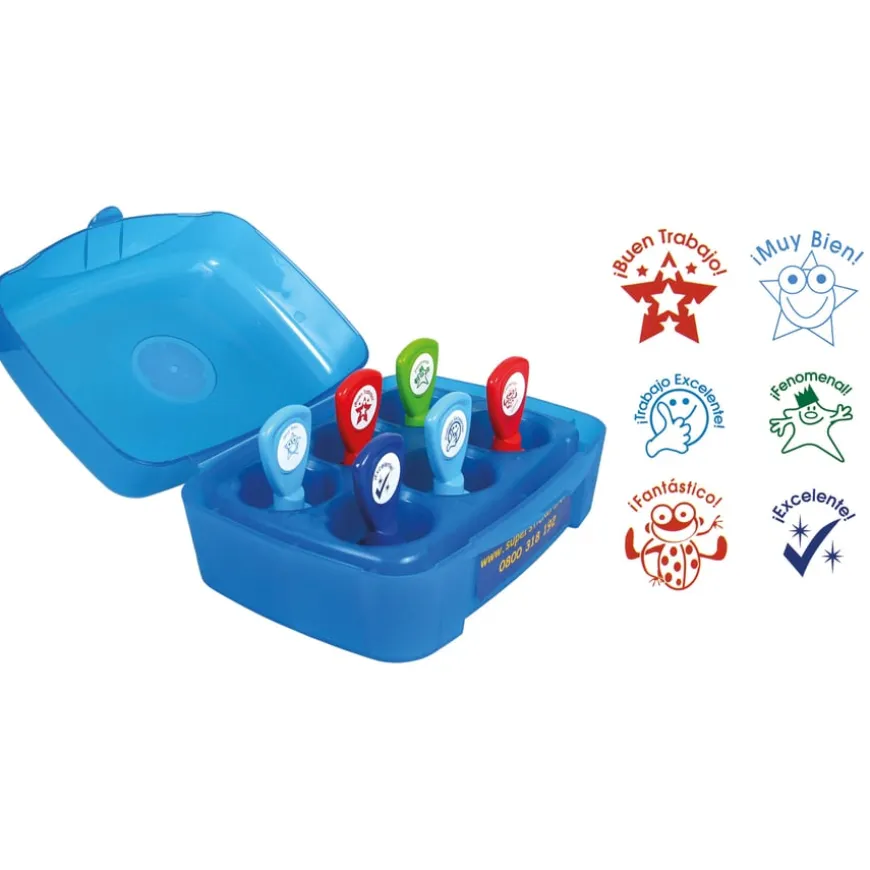 Spanish Rewards Stampers 6pk