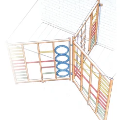 Spectrum Gym Climbing Frame