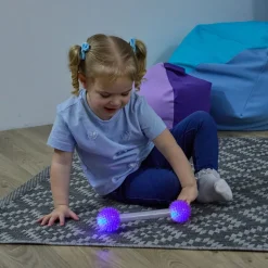 Spikey Light Up Double Baton
