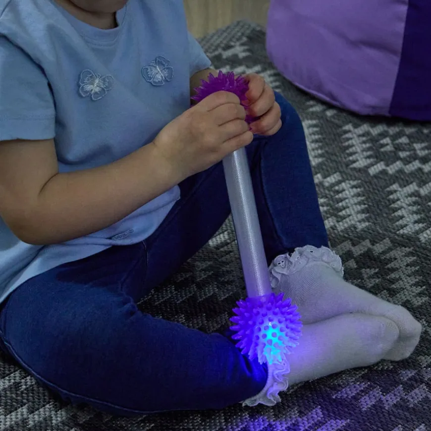 Spikey Light Up Double Baton