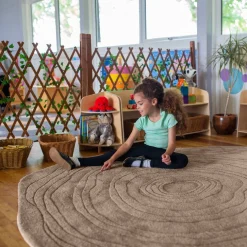 Spiral Super Deluxe Carved Carpet