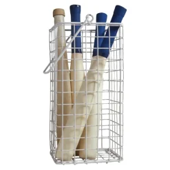 Sports Storage Wire Basket H38 x W18.5 x D18.5cm