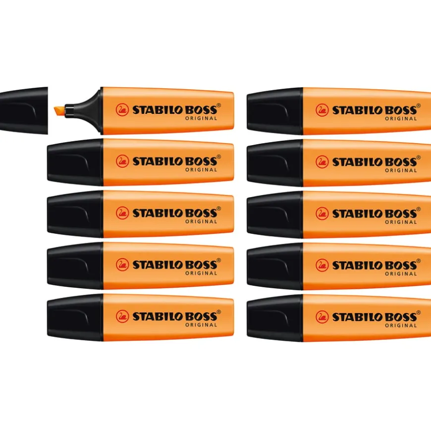STABILO Chisel Tip Highlighters 10pk